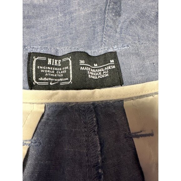 Nike Hawthorne Chambray Men's Chino Shorts Size 30 - Picture 5 of 10